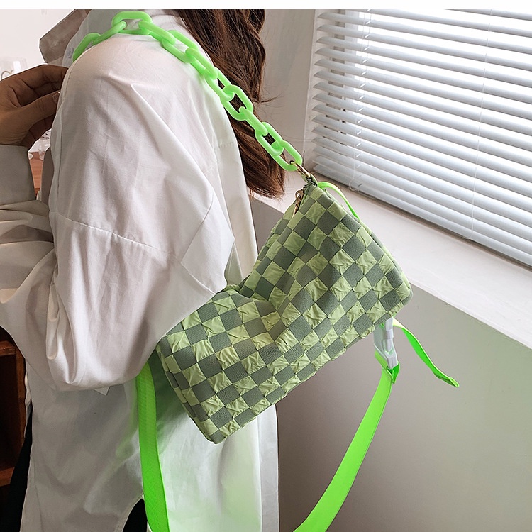 Túi đeo vai IELGY có dây đeo sợi xích thời trang cho nữ