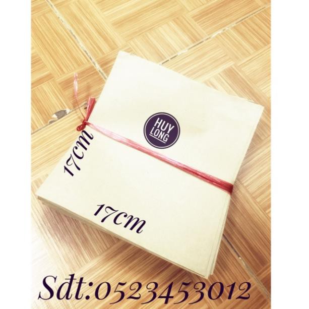 200 Túi Doner Kebab 17x17cm