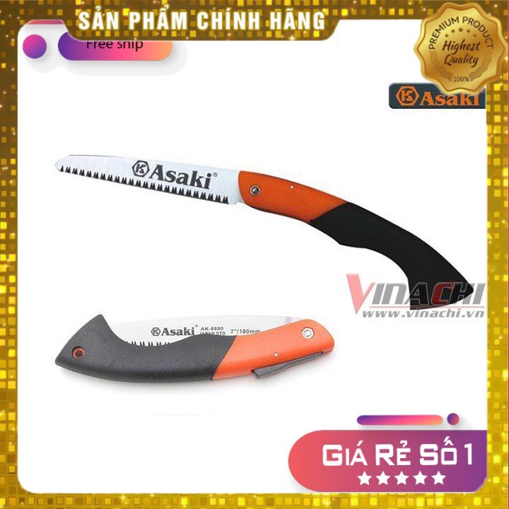 CƯA GẬP CẦM TAY ASAKI 7INCH AK8800 ( 1 CÁI ) hàng cao cấp