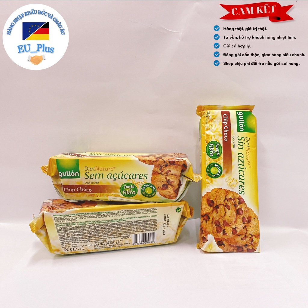 BÁNH COOKIES SOCOLA ĂN KIÊNG GULLON 125G