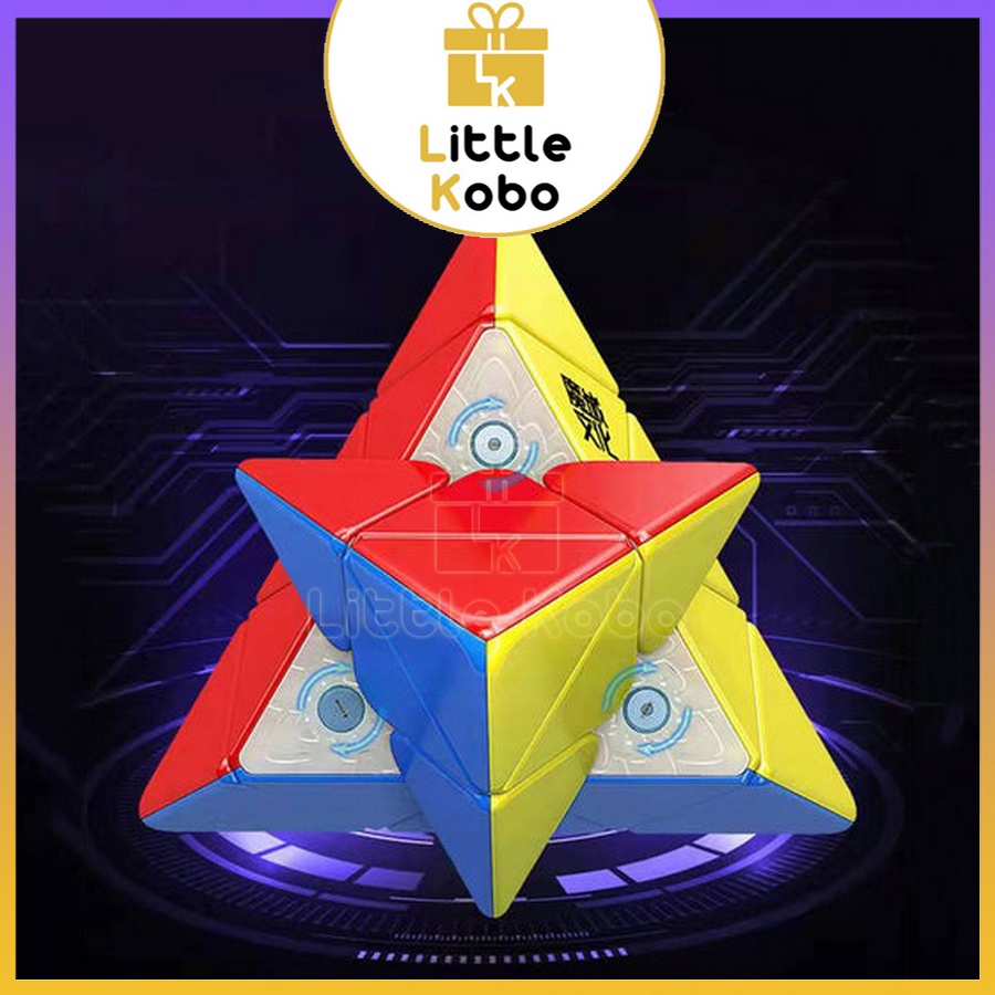 Rubik Tam Giác MoYu WeiLong Pyraminx MagLev Rubic Pyraminx Stickerless Có Nam Châm Đồ Chơi Trí Tuệ