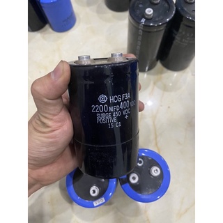 Tụ 2200UF 400VDC Hoặc 450VDC Tháo Máy