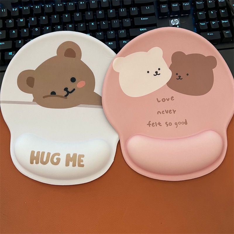 Tấm Lót Chuột Bằng Silicon Chống Trượt In Họa Tiết Hoạt Hình Dễ Thương