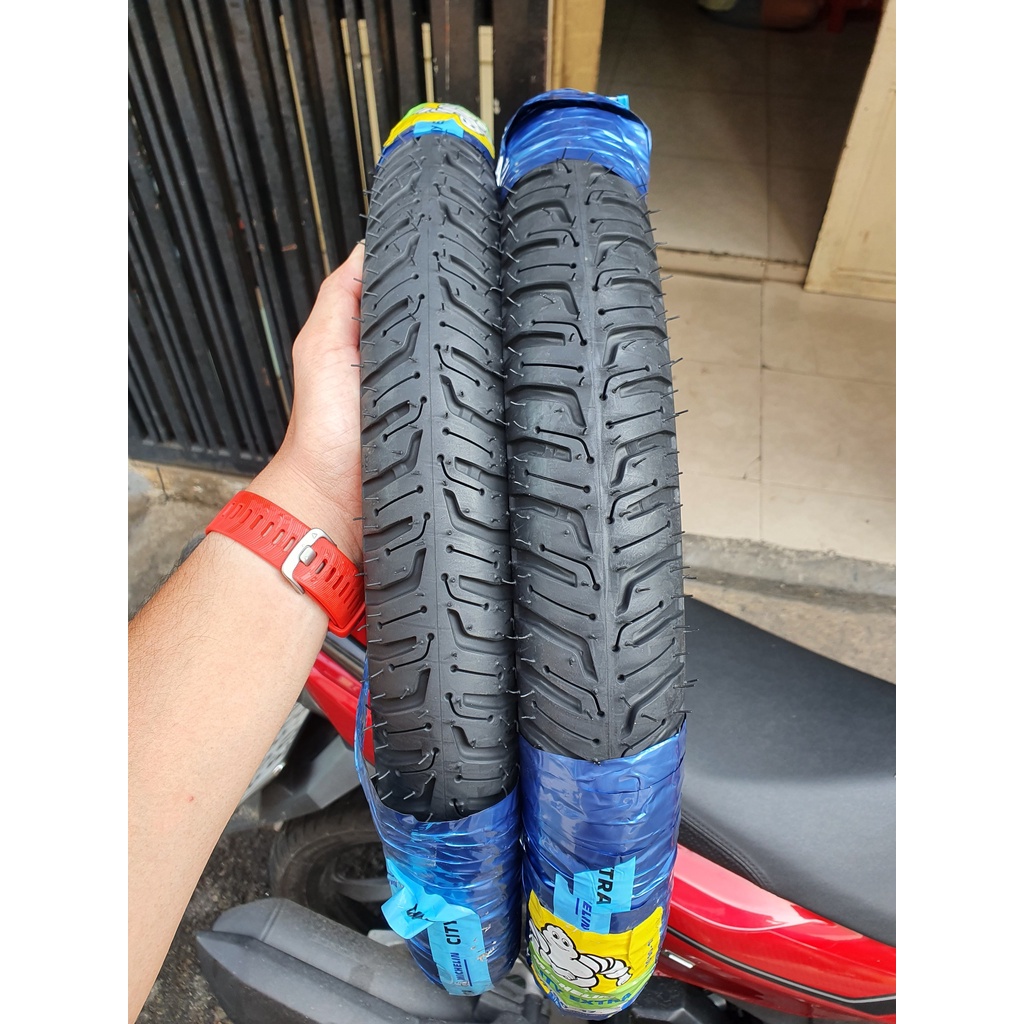 Vỏ lốp xe Michelin City Extra  cho tay ga size và xe số, vỏ không ruột - giá 1 cái