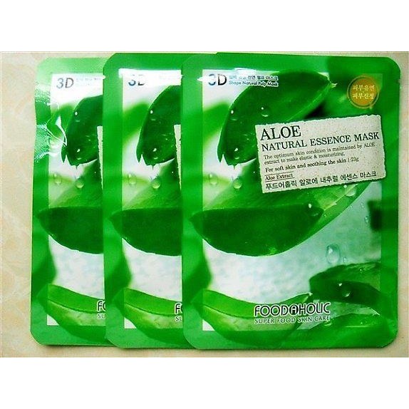 Combo 10 mặt nạ lô hội 3D Hàn quốc