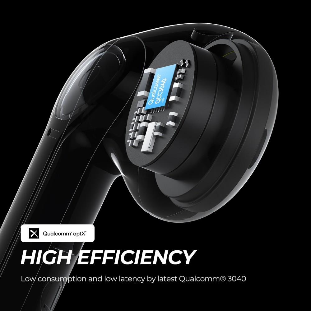 [Mã ELMS4 giảm 7% đơn 500K] Tai Nghe True Wireless SOUNDPEATS TrueAir2 Mirroring Bluetooth V5.2 Noise Cancellation APTX