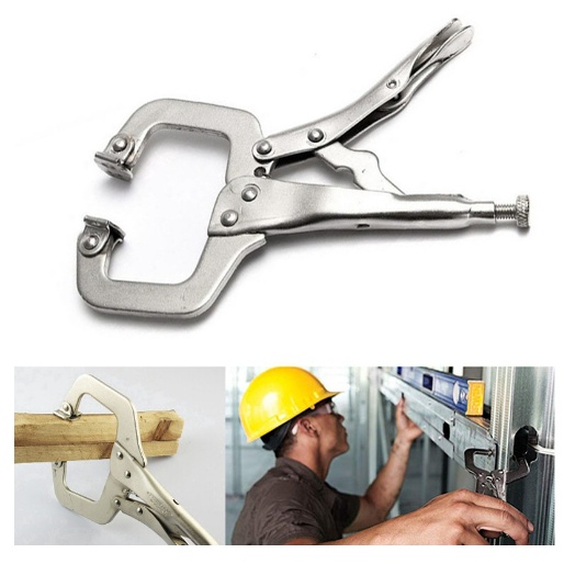 Kìm Chết Chữ C Harkcaput Tốt 11&quot;(275MM) Chuyên Hỗ Trợ Gia Công Đồ Gỗ