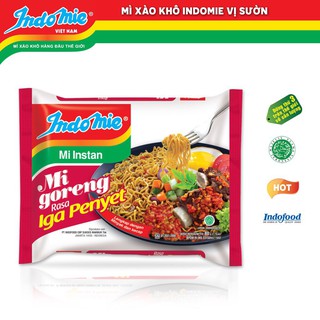 [FREESHIP 99K HCM] Mì xào khô vị Sườn/ 40 gói/ Mì xào khô Indomie/ nhập khẩu Indonesia