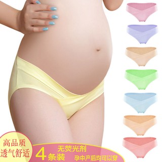 Quần Lót Cotton Bầu Cạp Chéo Spring