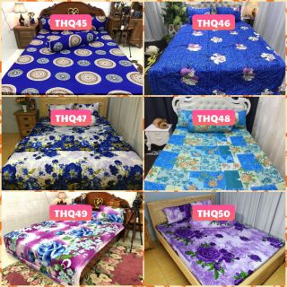 Bộ ga thun Hàn Quốc 1m6x2m
