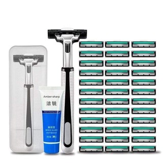 BỘ 3 MÓN CẠO DÂU VỚI 36 LƯỠI DAO CẠO GIÁ SIÊU SỐC