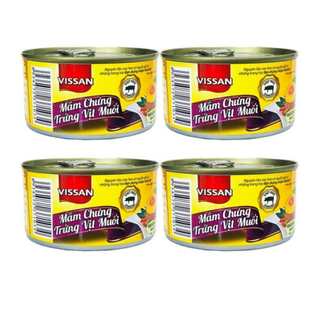 MẮM CHƯNG TRỨNG VỊT MUỐI VISSAN - HỘP 150G BAO BÌ MỚI CỦA CTY - DATE MỚI NHẤT 2026
