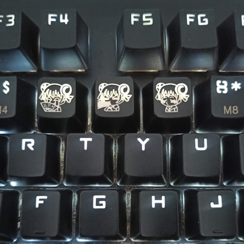 1 Nắp phím bàn phím cơ ABS R4 màu dạ quang DIY | BigBuy360 - bigbuy360.vn