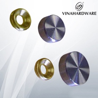 COMBO 10/20 CHIẾC NẮP CHỤP VÍT INOX 304 Size19mm