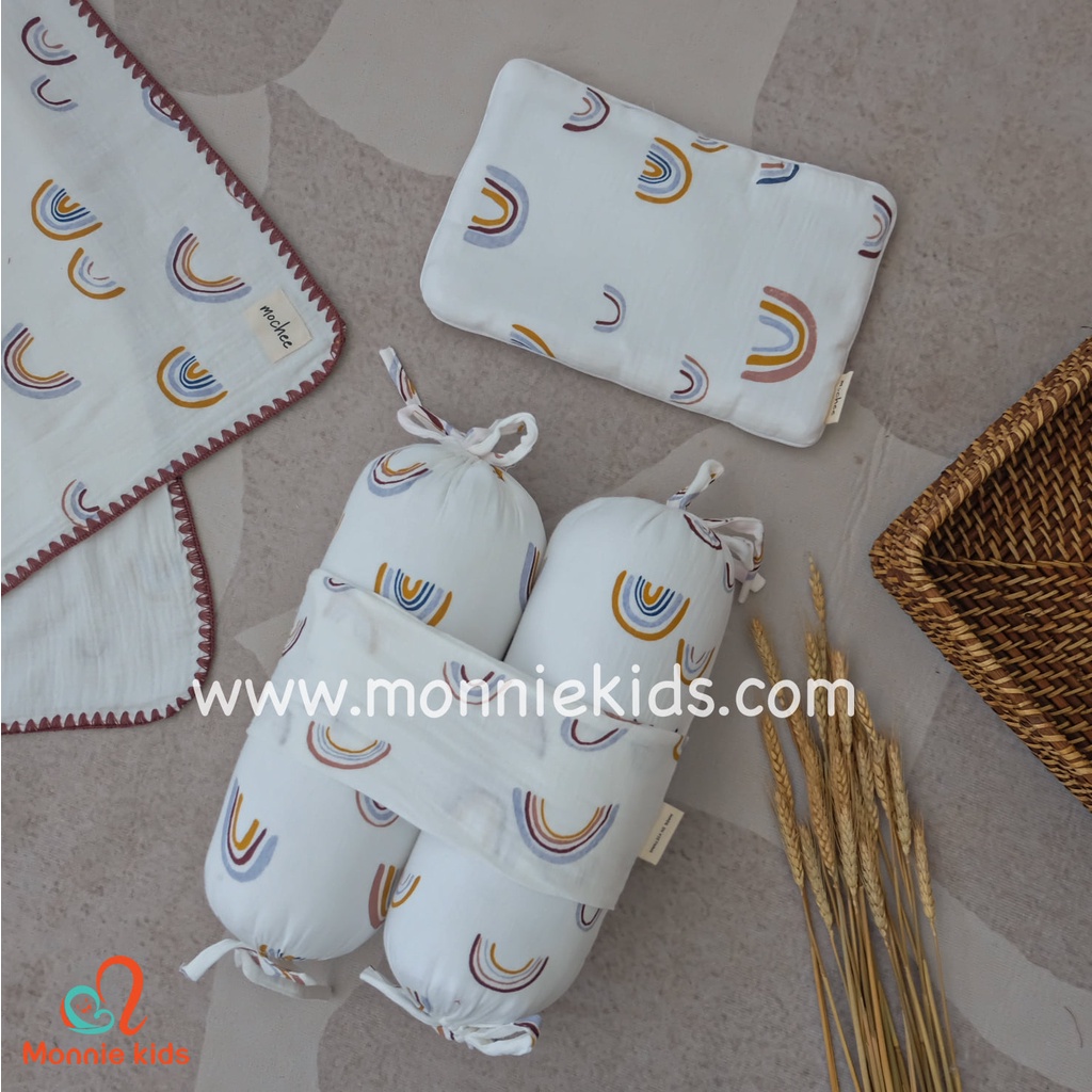 CHẶN BÔNG MOCHEE VẢI MUSLIN MỀM MẠI