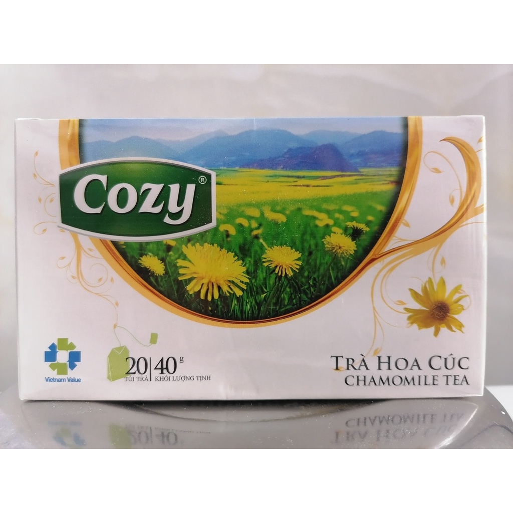 [Hộp 40g] TRÀ HOA CÚC TÚI LỌC [VN] COZY Chamomile Tea (bph-hk)