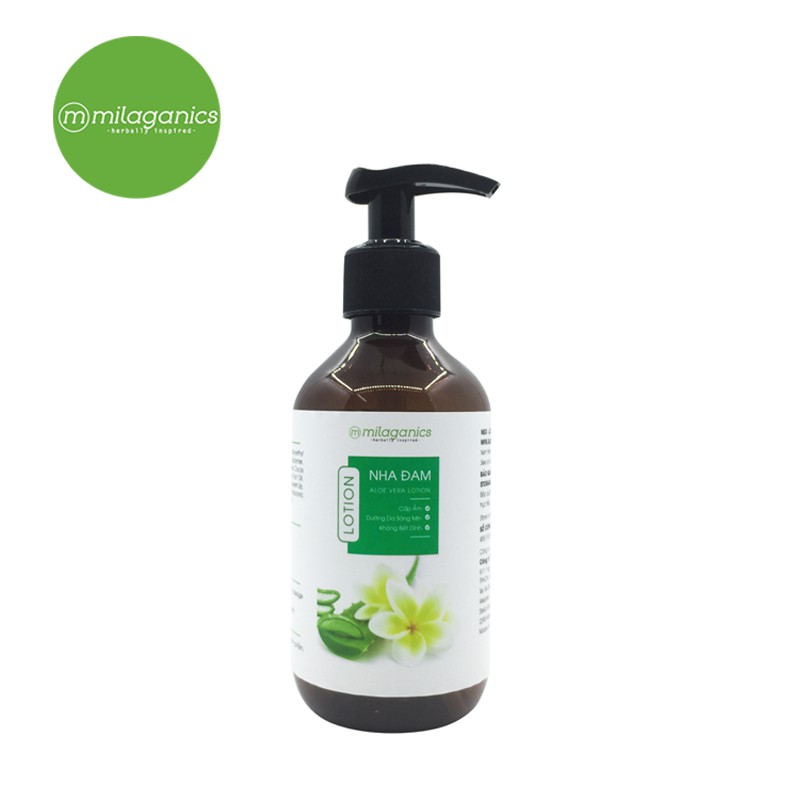Sữa Dưỡng Thể Nha Đam Milaganics Body Lotion 260ml | BigBuy360 - bigbuy360.vn