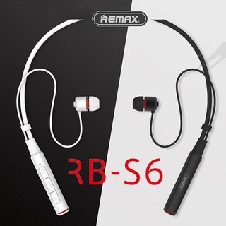 Tai Nghe Bluetooth Thể Thao Remax RB S6 (Bluetooth V4.1, Báo Rung. Kết nối 2 điện thoại)