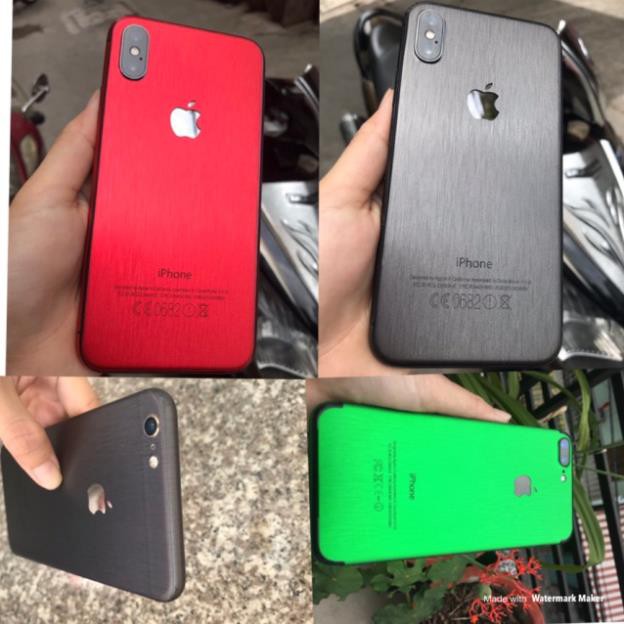 Dán decan full viềng iphone6G,6Plus,7Plus,8Plus,X,xsmax