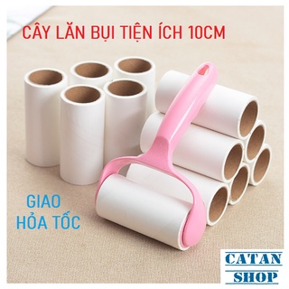 Cuộn Lõi Lăn Bụi Quần Áo, Lông Thú, Ga Giường - Lõi Dự Phòng Thay Thế 60 Tờ Sử Dụng Cho Cây Lăn Bụi 10cm