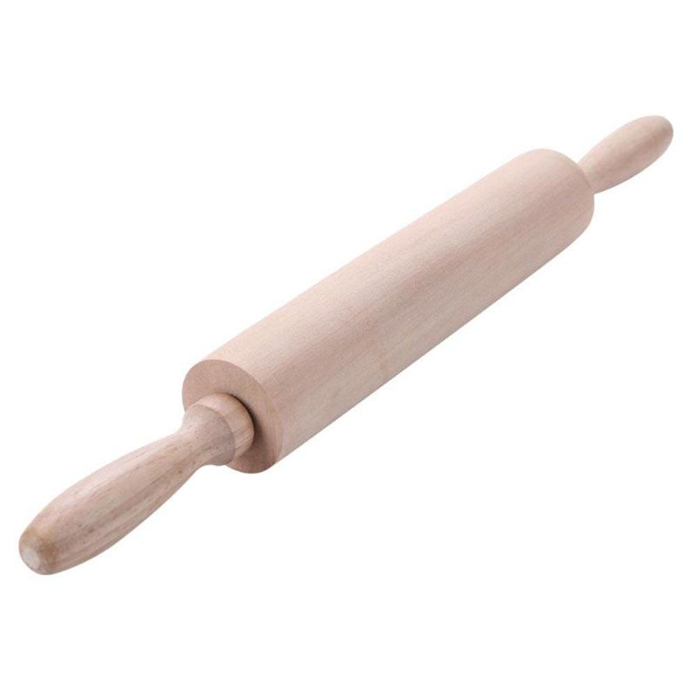 Cây Lăn Bột Làm Bánh Bằng Gỗ Trơn Tiện Dụng Cho Nhà Bếp