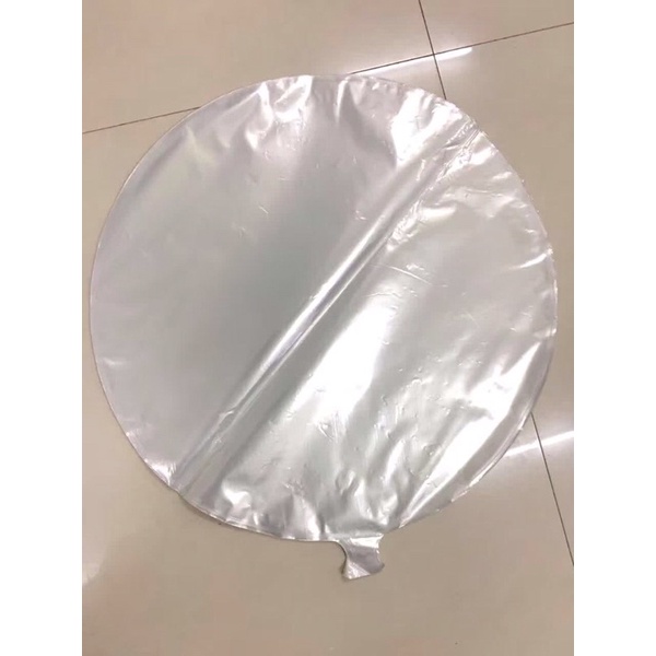 Bóng trong suốt dẹt 2D size 24"