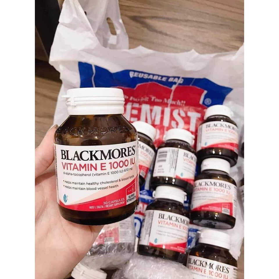 Vitamin Natural E 1000IU Blackmores Úc