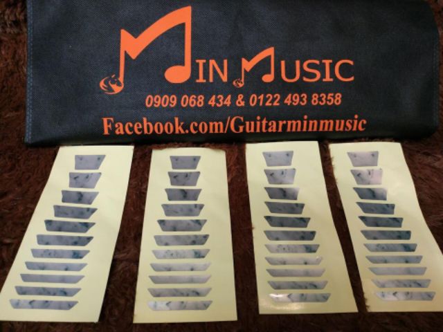 Sticker Đàn Guitar I Dán hoa văn Đàn Guitar I cần đàn guitar