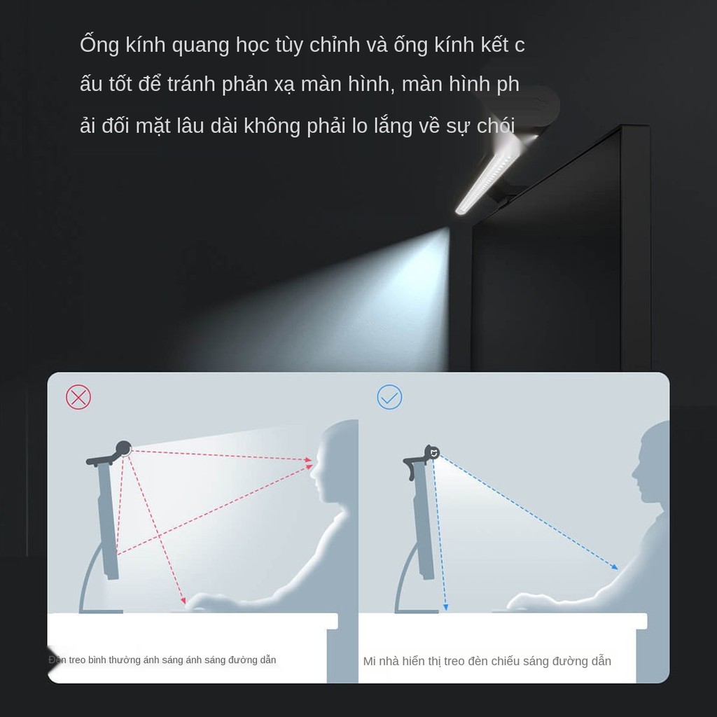 ◈◘Đèn treo màn hình Xiaomi Mijia bàn thông minh làm việc văn phòng ký túc xá bảo vệ mắt máy tính lấp đầy ánh