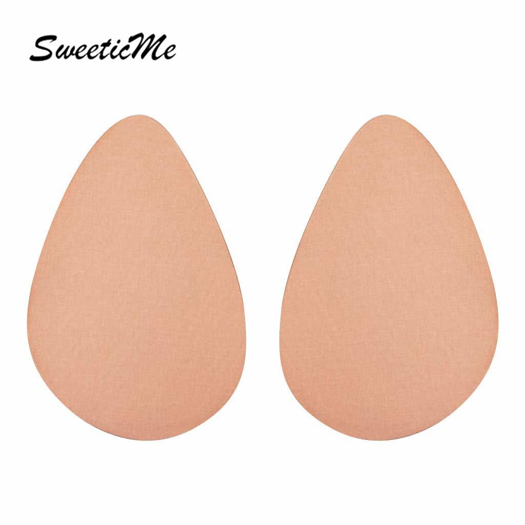 (Hàng Mới Về) 1 Cặp Miếng Dán Nâng Ngực Vô Hình Bằng Silicone Cho Nữ