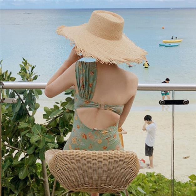 [HÀNG CÓ SẴN] Áo tắm nữ [FREESHIP] Bikin 1 mảnh hoa cực xinh xắn Quảng Châu chất đẹp | BigBuy360 - bigbuy360.vn