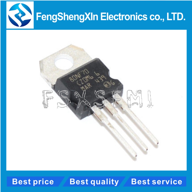Set 10 Mosfet Stp80Nf70 P80Nf70 To-220 80nf70 Mosfet Chuyên Dụng