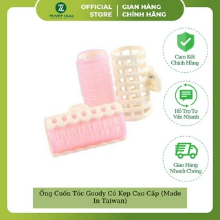Ống Cuốn Tóc Goody Có Kẹp Cao Cấp (Made In Taiwan)