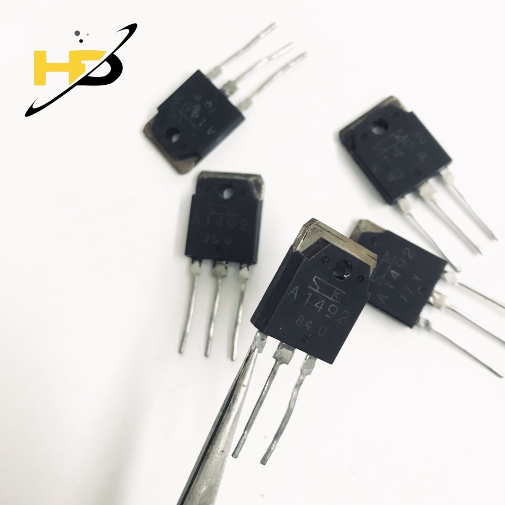 Sò Tháo Máy 2SA1492 PNP 180V 15A TO-3P, Transistor Âm Ly A1492 (Sống 100%)