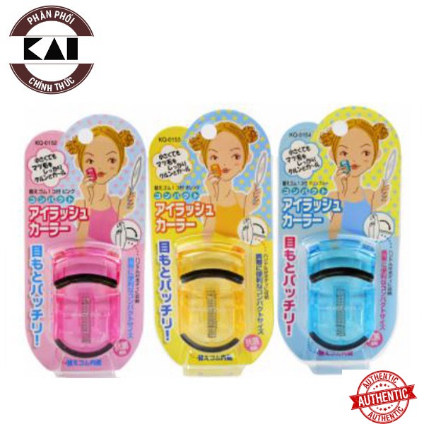 [Mã giảm giá] Bấm Mi Nhựa Giúp Cong Mi Kai Compact Eyelash Curler