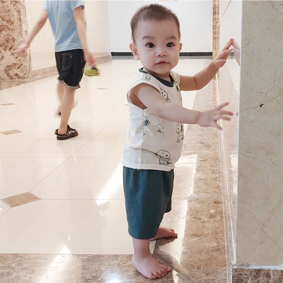 (8-18kg) Đồ bộ bé trai và đồ bộ bé gái TB4 - bộ quần áo trẻ em cộc tay