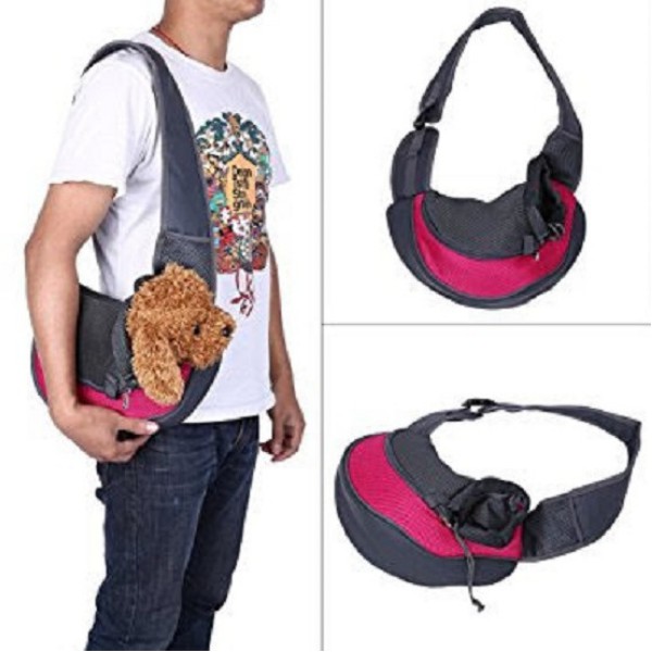 [GIÁ RẺ VÔ ĐỊCH] Túi đeo chéo đựng chó mèo XUDAPET - XDP01TDC