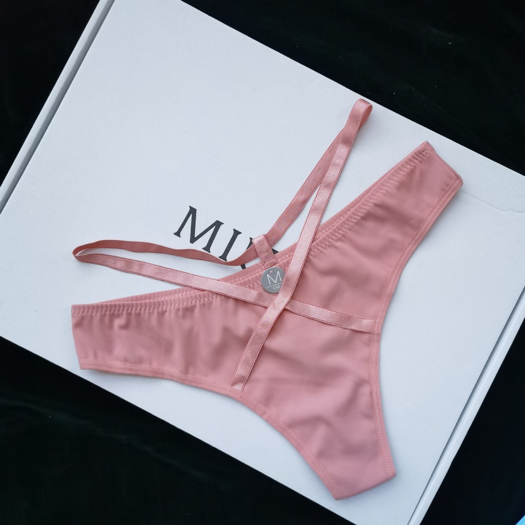 Quần Lót Lọt Khe Nữ Thun Lạnh Sexy iBRA Quần Lót Cạp Thấp Quyến rũ Không Lộ Viền Gợi cảm Thoáng Khí IBRA'S STORE i106