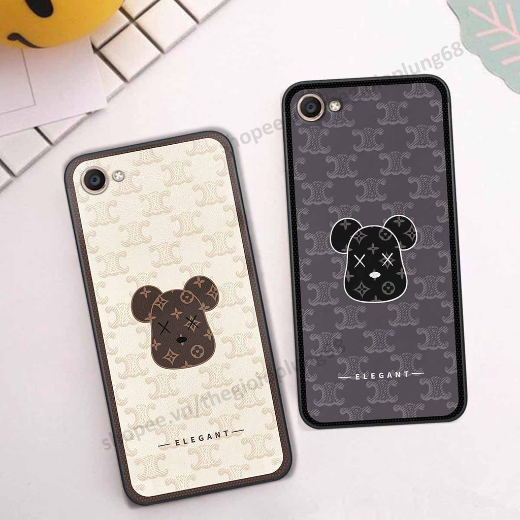 Ốp Vivo V5 / V5 Plus / Y67 bear brick, thể thao, thời trang, ốp lưng cao cấp