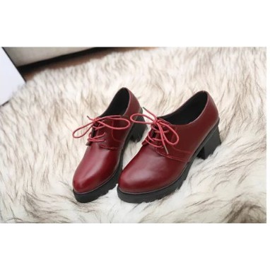 giày oxford nữ đế cao, giày oxford hàn quốc cao gót | BigBuy360 - bigbuy360.vn