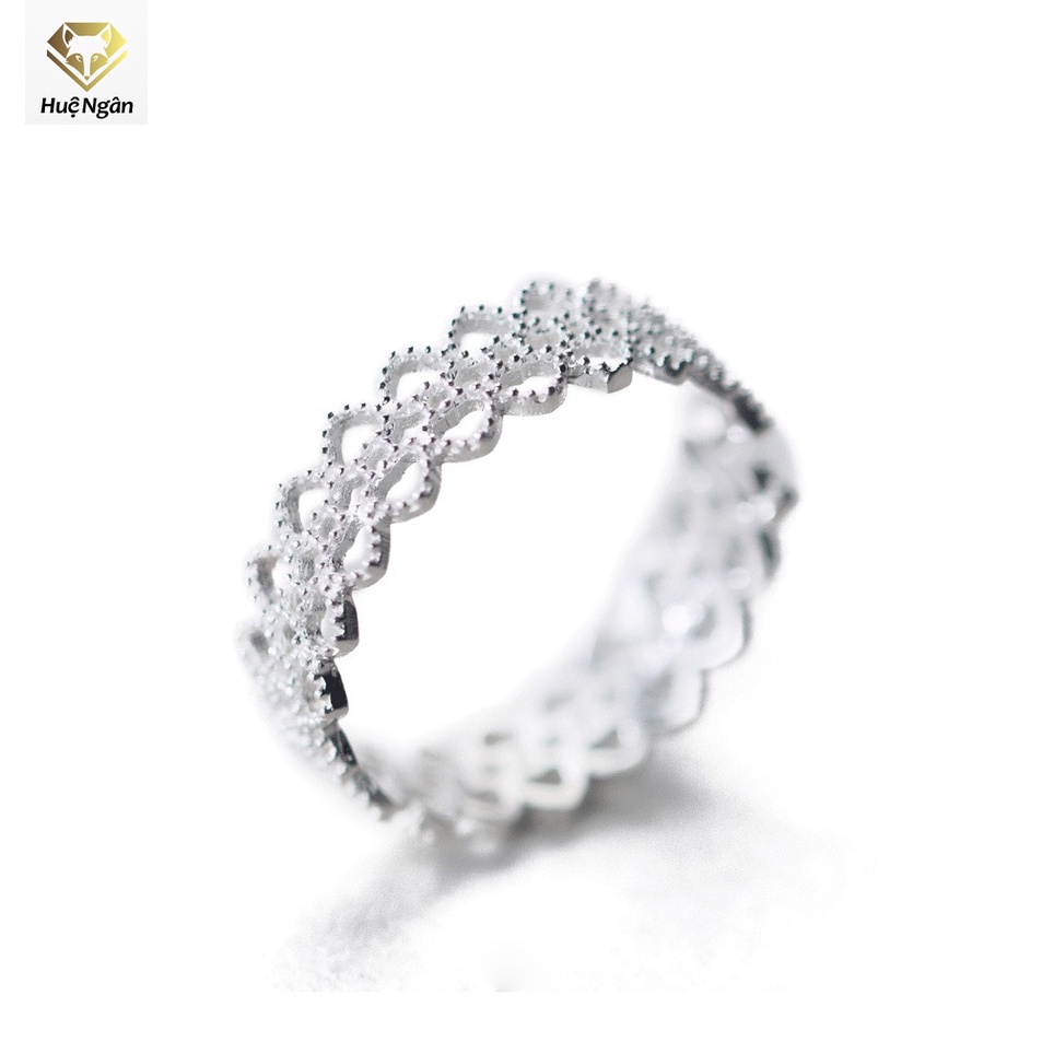 Nhẫn bạc Ý 925 Huệ Ngân RR1522