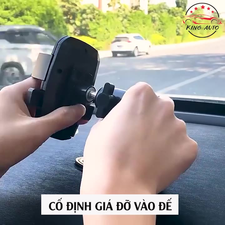 Giá đỡ điện thoại trên ô tô gắn cửa kính , taplo cao cấp | BigBuy360 - bigbuy360.vn