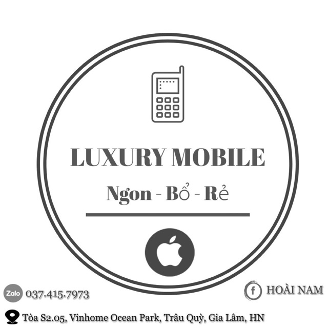 LUXURY MOBILE - APPLE CHẤT 