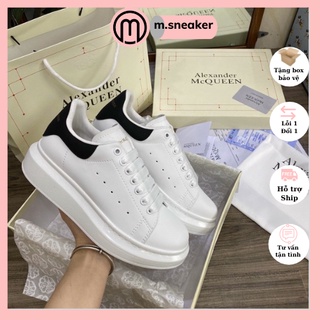 [m.sneaker] giày độn đế M.C Queen gót đen nỉ nam nữ