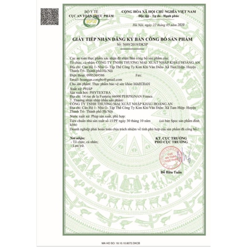 MAECRAN  Làm Sáng Da