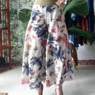 Quần ống rộng dáng váy đẹp