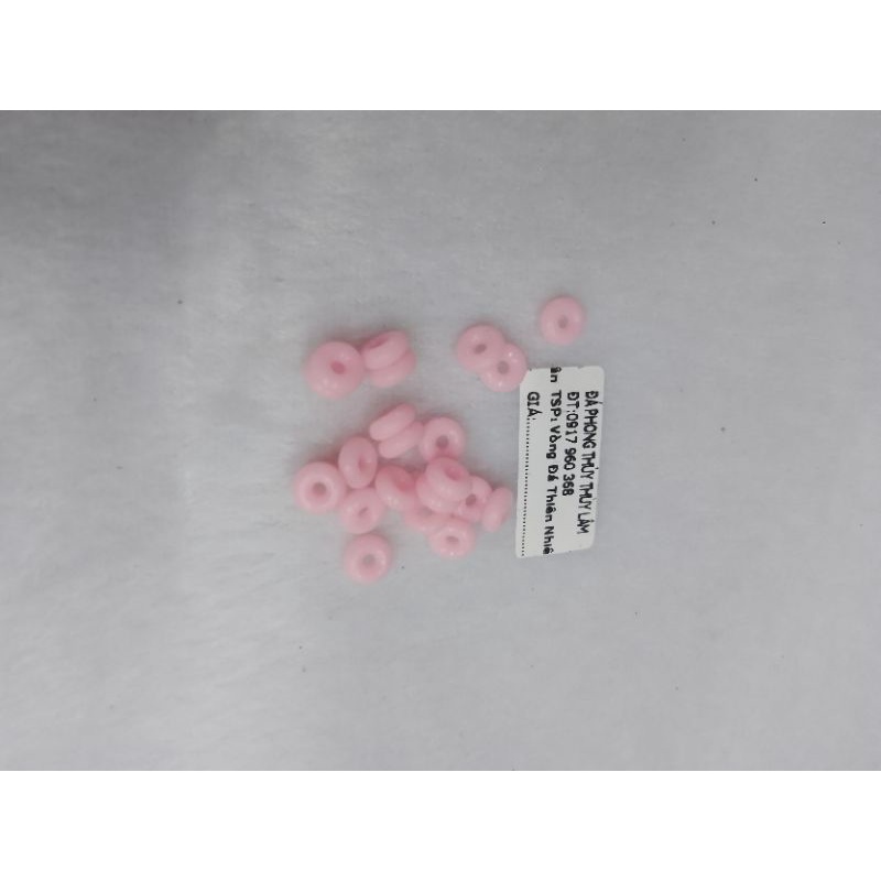 Khoen nhựa 2mm đủ màu chặn hạt làm vòng cáp size 2li