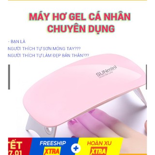 Máy hơ móng tay, máy hơ gel Sun mini ( CÓ BẢO HÀNH)