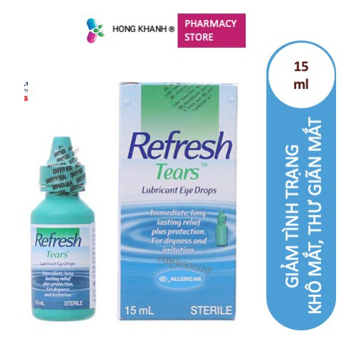 Dung dịch nhỏ mắt Refresh Tears Lọ 15ml