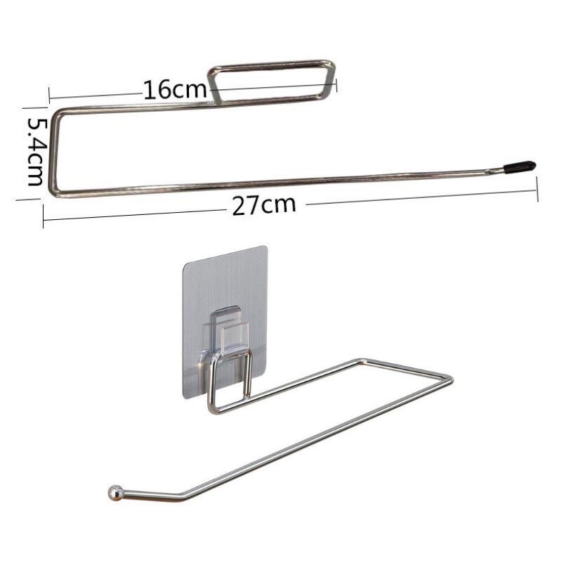 Móc treo quận Giấy ,khăn để đồ đa năng inox 304 ,Dính siêu chắc chắn